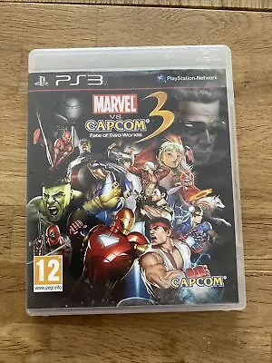 Marvel Vs Capcom 3: Fate Of Two Worlds (PS3) Classic Fighting (Untested) • £5