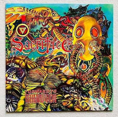 SACRIFICE Forward LP 1.Press 1987 Slayer Metallica Exhorder Death Whiplash Sodom • $99
