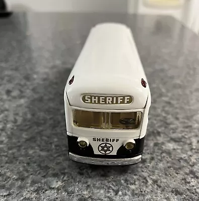 Rare Diecast Sheriff Bus 1:48 Scale Model Of 1950’s Correctional Facility Bus • $49