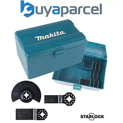 Bosch Makita Starlock Multi Tool Blade Set Wood Metal HCS 3 Piece Set + Box • £19.99