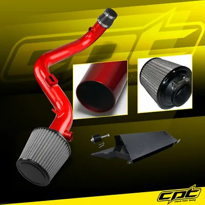 For 10-13 Golf GTi TSI MK6 2.0T 2.0L Red Cold Air Intake + Stainless Filter • $127.46