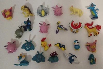 $39 • Buy 23 X  Pokemon 1  Mini Figures  - R/L.W Free Postage