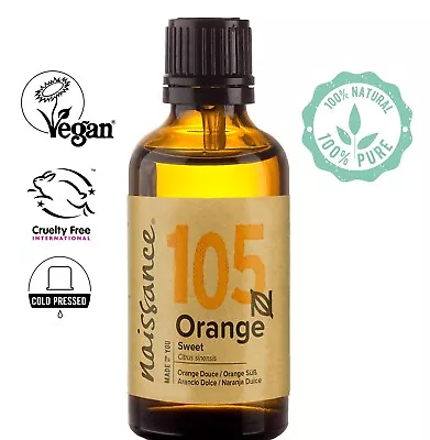 £7.99 • Buy Naissance Orange Sweet Essential Oil 10ml - 200ml Aromatherapy Massage 100% Pure