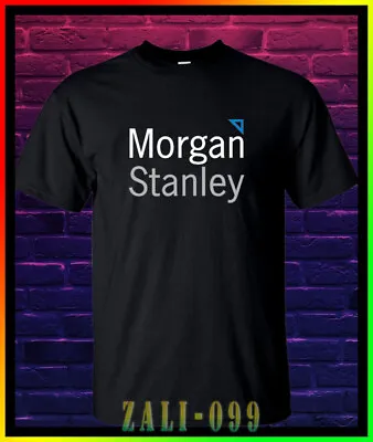 Morgan Stanley Logo Men's T-Shirt Size S-5XL • $23.87