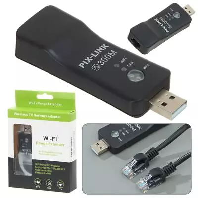 Adapter Ethernet Cable Wireless LAN Adapter WiFi Dongle For Samsung Smart TV 3Q • $21.25