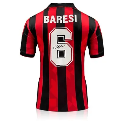 Franco Baresi Signed AC Milan 1994 Football Shirt • £209.99