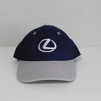 Lexus Men's Adjustable Baseball Cap Hat Blue/Gray Dealer Promotional • $7.19