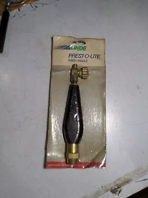 Linde Prest-O-Lite  Torch Handle  • $80