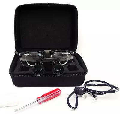 Dental Medical Variable 2.5X-3.5X Binocular Loupes With Inner Lens Frame DY-113 • $55.09