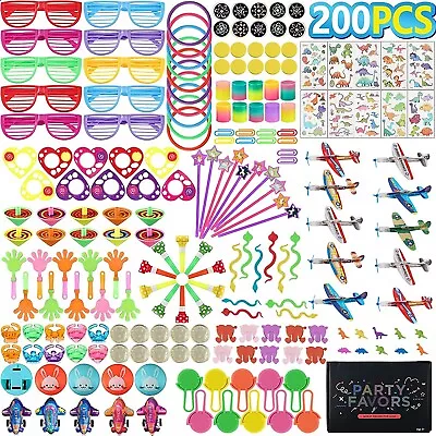 200 PCS Party Favors For Kids 4-12 Yrs Birthday Party Gift Bag Pinata Stuffers • $18.99