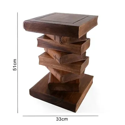 Twist Table Teak Root Sheep Stool Hand Carved Small Side Storage Coffee End Desk • £89.99