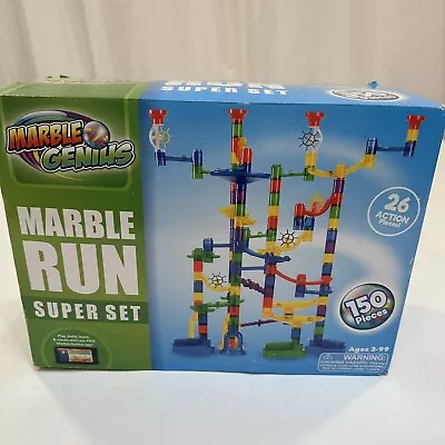 Marble Genius Marble Run Super Set - 150 Pieces And Free Instruction App - STEM • $40