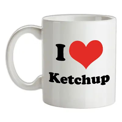 I Love Ketchup Mug - Tomato - Heinz - Funny - Red Sauce - Tomatoe • $28.68