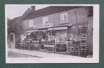 Early 20th Century Postcard - High Street Littleport Ely Cambridgeshire. • £2.20