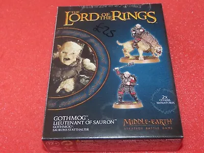 Games Workshop Lord Of The Rings Gothmog Foot And Mounted Lieutenant Of Sauron • £34.99