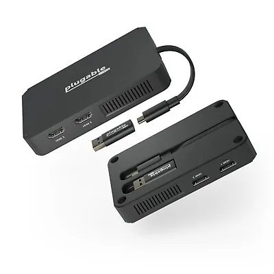 Plugable 4x HDMI Multi Monitor Adapter USB 3.0 Or USB C To HDMI Adapter • $119