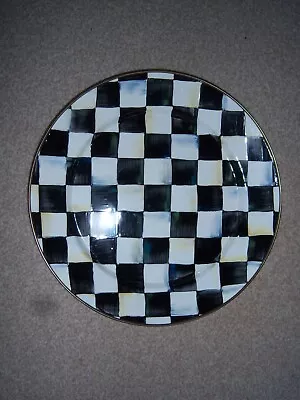 Mackenzie-Childs “Courtly Check” 12  Round Serving Plate/Platter • $48.50