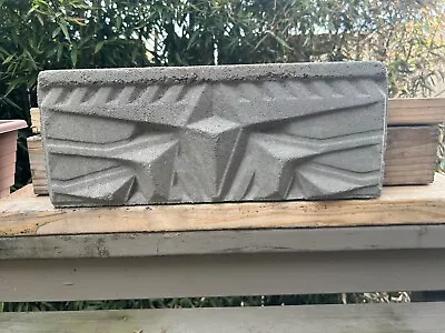 Large Vintage Frank Lloyd Wright Sculpture Biltmore Block Concrete Precast • $200