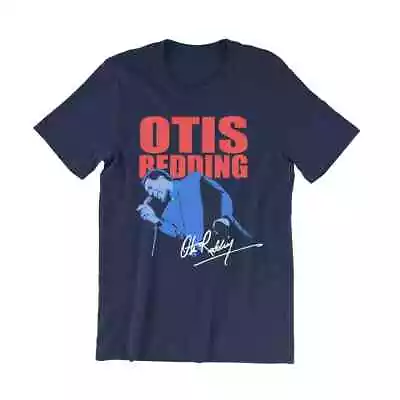 Otis Redding Singer Sitting On The Dock Shirt Classic Navy Unisex S-5XL CC2252 • $19.99