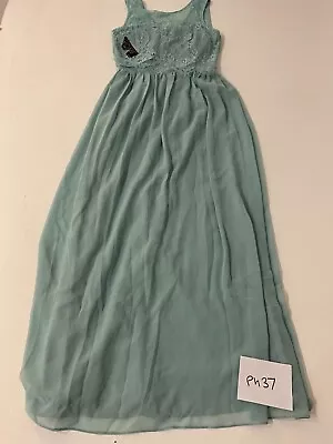 DOROTHY PERKINS Showcase Prom Maxi Dress In Thyme    UK 4   (ph37) • $31.57