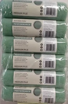£18 • Buy Hamilton Performance Paint Roller Sleeves 9 X1.75  6 Pack Multi-Listing