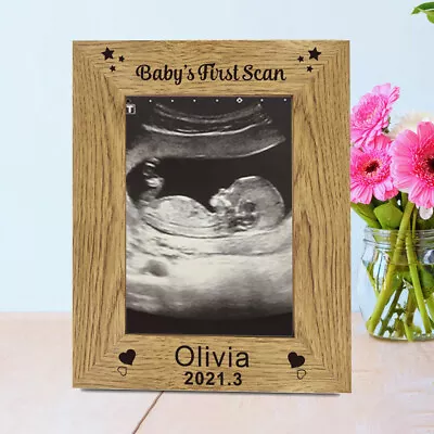 Personalised Photo Frame 7X5 Photo Album For New Baby Parents Family Couples • £10.99