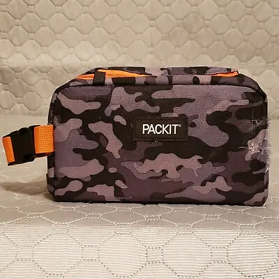 $12.97 • Buy Packit Freezable Lunch Bag Charcoal Camo (8 ×5 ×4 ) Damaged