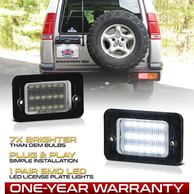 [BRIGHT WHITE] LED License Plate Light Tag Lamp 98-04 Land Rover Discovery L318 • $17.99