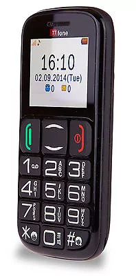 14Day No Cradle - TTfone Mercury 2 Big Button Basic Senior Mobile Phone Unlocked • £12.99