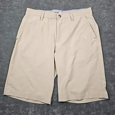 Adidas Shorts Men Size 32 Beige Stretch Golf Core Ultimate 365 Performance • $14.74