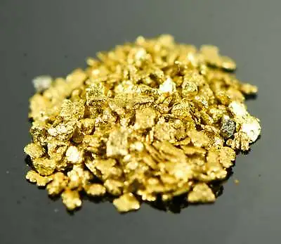 Alaskan Yukon Gold Rush Nuggets #30 Mesh .5 GRAM 1/2 GRAM SUPER SMALL FINE • $44.31