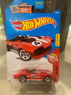 2016 Hot Wheels Then And Now ~ Corvette Grand Sport Roadster ~ Red • $7.55