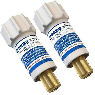 NEW Freeze Miser 2 Pack - Outdoor Faucet Freeze Protection | Durable • $24.55