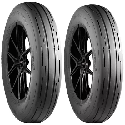 (QTY 2) 26x6.00R17LT Mickey Thompson ET Street Front  SL Black Wall Tires • $582.98