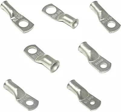 $93.77 • Buy Tinned Copper Cable Lugs Ring Terminals AWG Welding Battery Marine Cable Wire