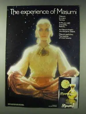 1978 Coty Masumi Perfume Ad - The Experience • $19.99