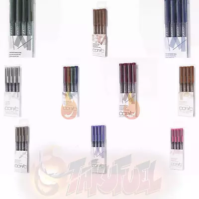 Copic Multiliner COLOR 4pc Inking Pen Set [SELECT SET] AUTHORIZED COPIC DEALER • $14.95