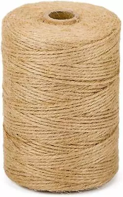 £5.49 • Buy 100m 3 Ply Natural Brown Soft Jute Twine Sisal String Rustic Cord Shabby