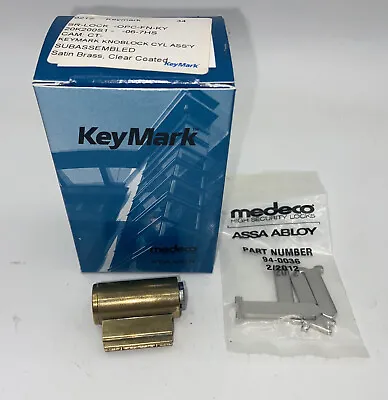 Medeco SR-Lock 0212 20K200S1 06-7HS Cam CT KnoBlock Cylinder Satin Brass • $39.99
