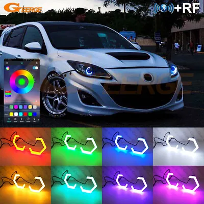 For Mazda 3 Mazda3 BL Bluetooth App Hex RGB LED Angel Eyes Kit Halo Rings • $53.93