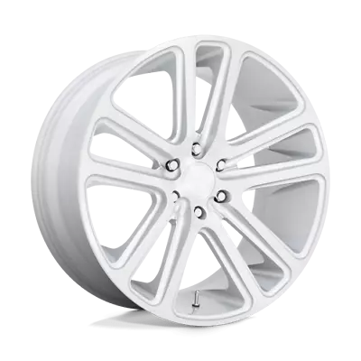 [ 4 ] DUB Wheels S257 Flex - Gloss Silver Brushed Face 5x115 / 24x10  / 20mm • $2179