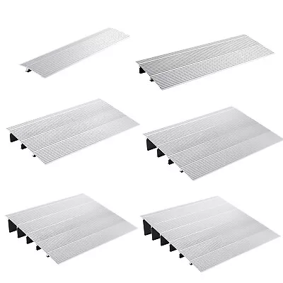 VEVOR Threshold Ramp 1 /2 /3 /4 /5 /6  Aluminum Door Ramp 800 Lbs Wheelchair • $50.21