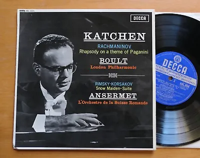 SWL 8505 ED1 Katchen Boult Rachmaninov Paganini Ansermet Snow Maiden Decca 10  • £25