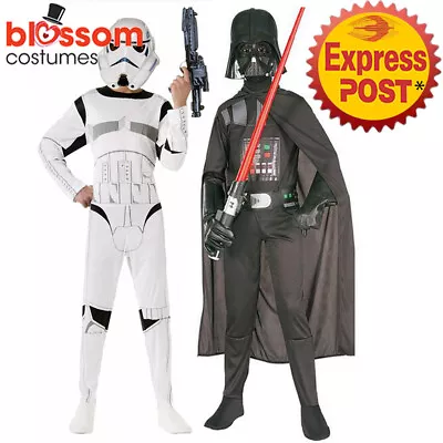 K777 Star Wars Costume Boys Child Storm Trooper Darth Vader Cosplay Hero Costume • $29.95