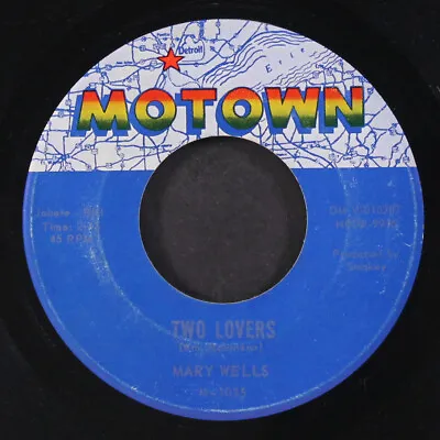 MARY WELLS: Two Lovers / Operator MOTOWN 7  Single 45 RPM • $8