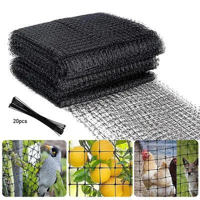 Protection Proof Netting Sheet Control Mesh Pond Fruit Net Bird Veg Cage Pest • £9.95