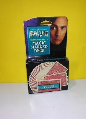 Magic Trick Lance Burton Classic Card Tricks Magic Marked Deck - Sealed New • $16.13