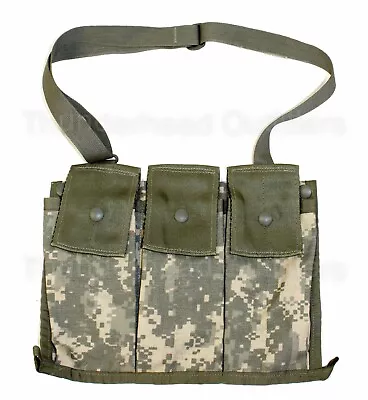 US Army ACU 6 Magazine BANDOLEER POUCH Mag Pouches USGI Surplus Military LN • $8.95