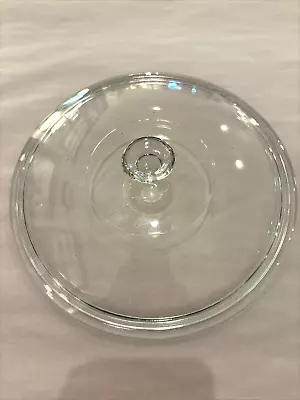 Heavy Round Clear Glass Replacement Lid For Crock Pot Pan Skillet 9 1/2” • $9