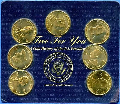 1997 Readers Digest History Of The U.S. Presidents Presidential Coin Set #10 • $6.95